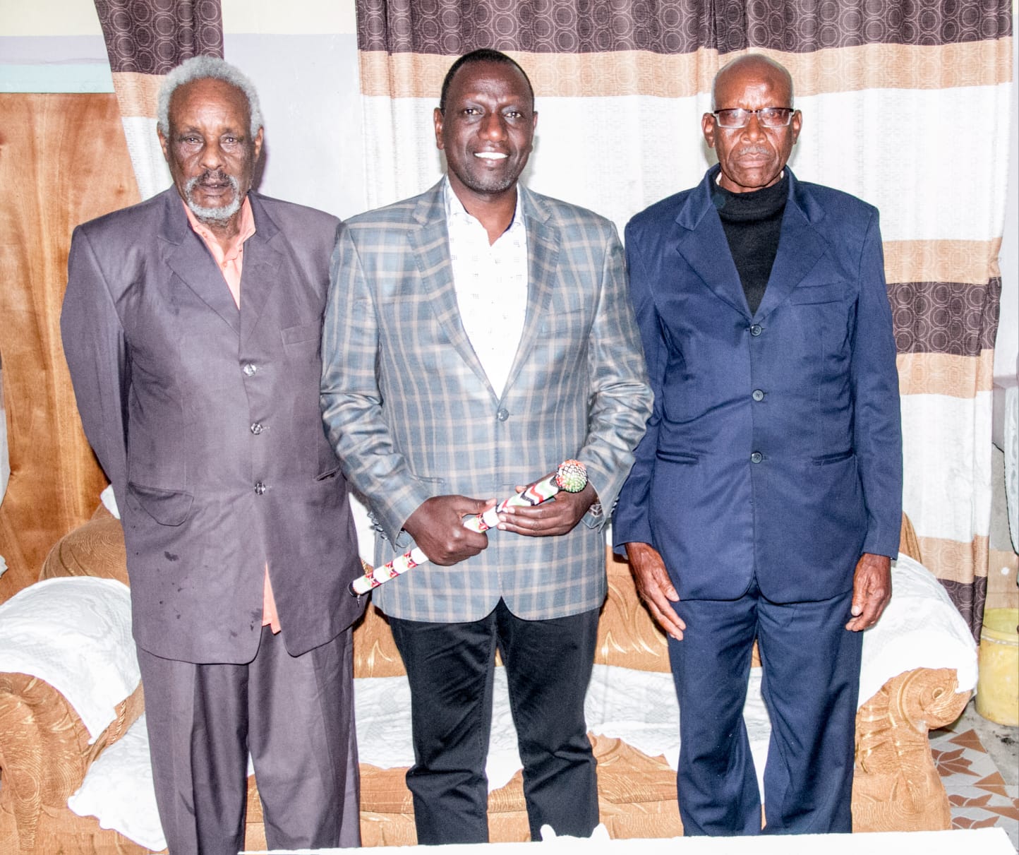 Kebenei Manyei, President Ruto and Simeon Saina