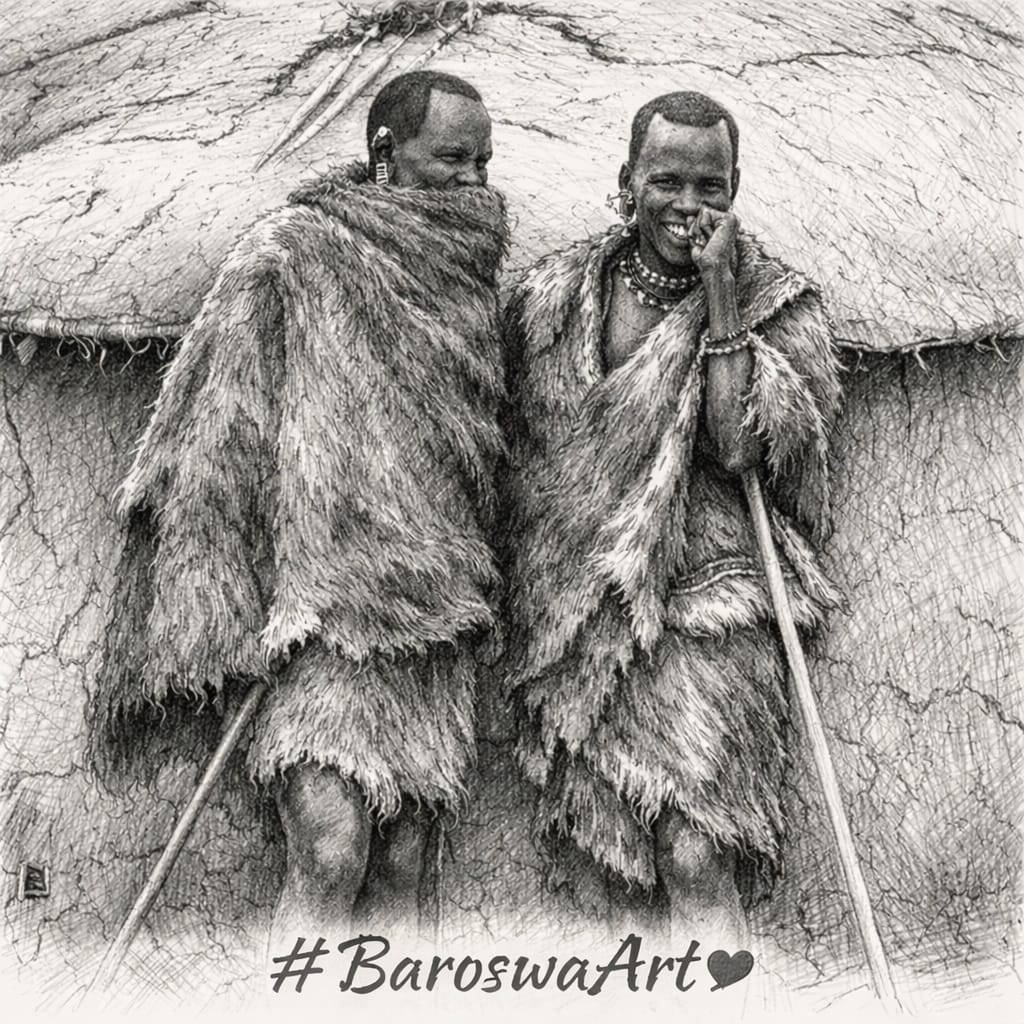 BaroswaArt Nandi elders illustration