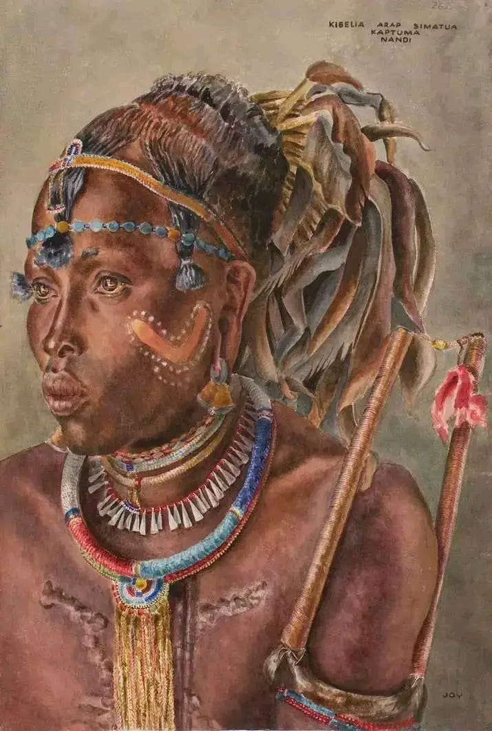 Kibelia arap Simatua Nandi warrior